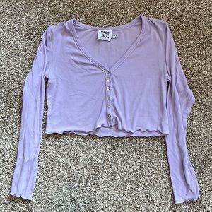 Princess Polly cropped long sleeve